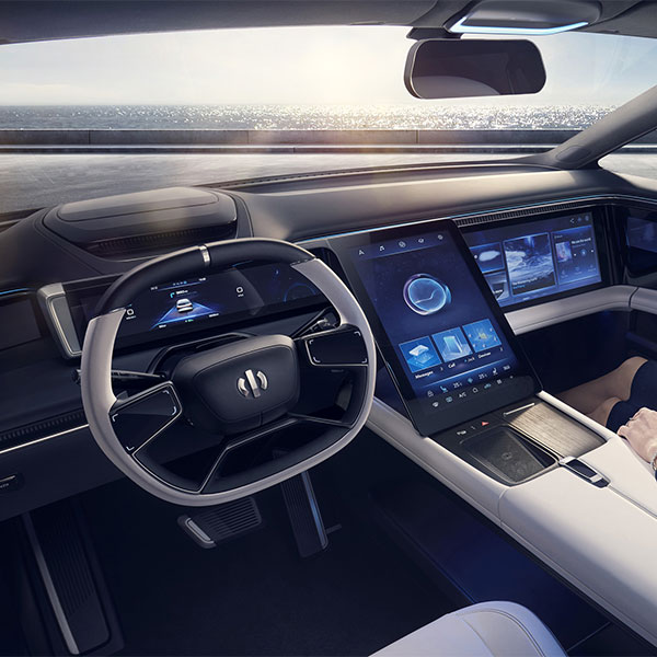 Human Horizons HiPhi1 HMI experience innovative design