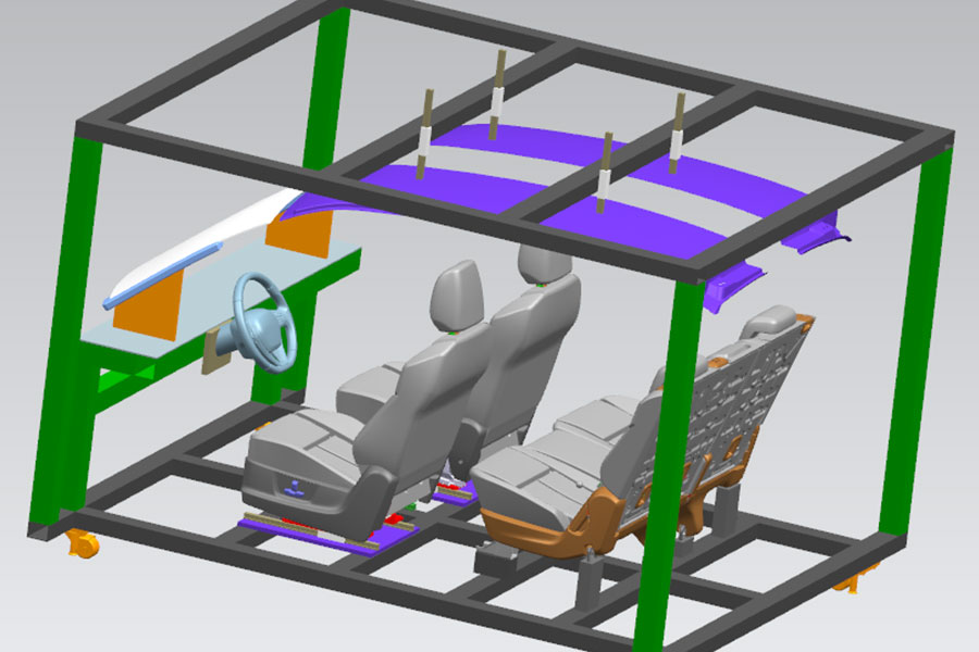 Evaluation bench construction