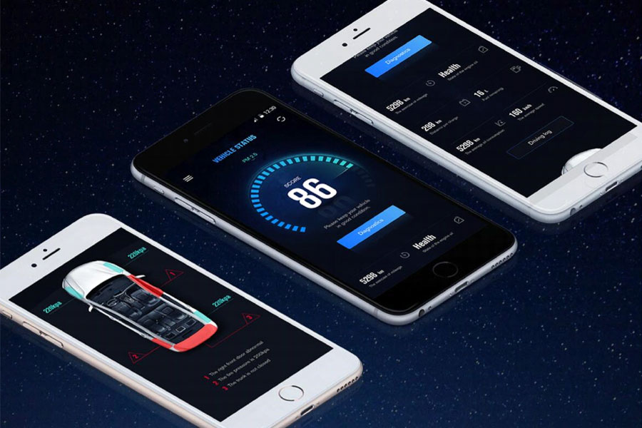 Geely mobile user experience design