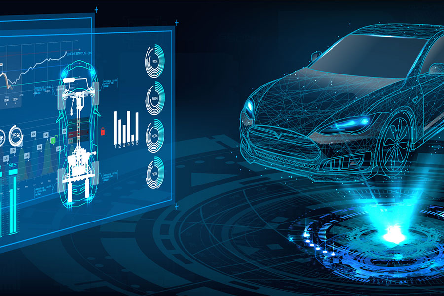 Real vehicle test of black technology