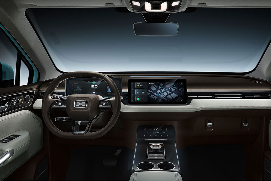 Aiways U5 HMI experience innovative design